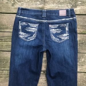 Maurice’s Cute Embellished Pockets Boot Cut Jean